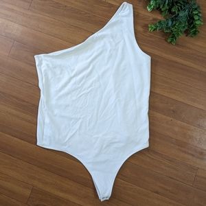 Abercrombie & Fitch one shoulder bodysuit XXL